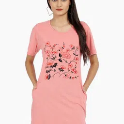 DDASPRATION Women Floral Printed T-shirt-image-33