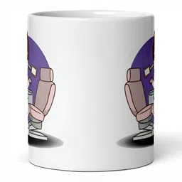 Mr UVD Multi-Coloured Ceramic Cup image 3