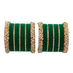 Chura king Set Of 42 Gold-Plated Bangles-picture-15