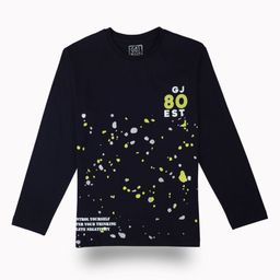 Gini and Jony Boys Graphic Printed Round Neck Cotton T-shirt-picture-9
