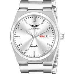 LOIS CARON Men Dial & Stainless Steel Bracelet Style Straps Analogue Watch LCS-8347 image 5