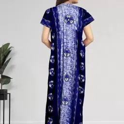 PR PINK ROYAL Printed Maxi Nightdress image 3