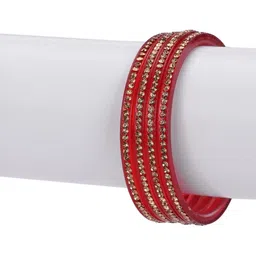 1ST TIME Set of 16 Stone Studded Bangle image 5