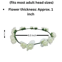 Loops n knots Floral Hairband image 3