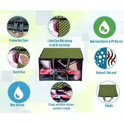 Stylista Green Set of 3 Water Resistant Core Organisers image 4