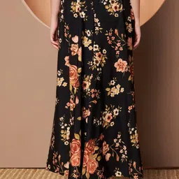 OTABU Printed High-Rise Flared Palazzos image 5