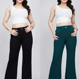 NUCOUTHS Women Original High-Rise Pleated Trousers-picture-41