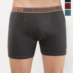 Sporto by Macho Men Pack Of 4 Short Trunks-picture-19