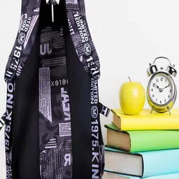 Tinytot Women Typography Large Backpack image 4