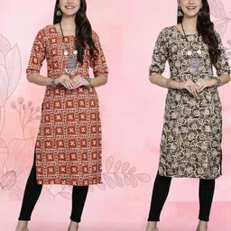 Ethnic basket Women Multi Kurtas-picture-40