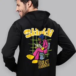 Mad Over Print Men Printed Hooded Sweatshirt-picture-18