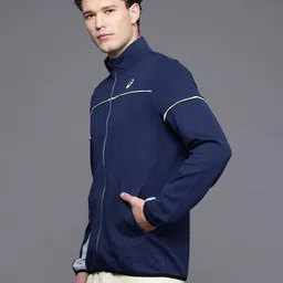 ASICS Contrast Piping Training Jacket image 3