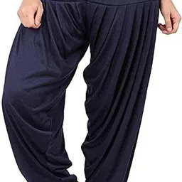 twin Viscose Rayon Solid Patiala image 4