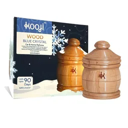 Kooji Black Wood Blue Crystal Car & Home Air Freshener image 1
