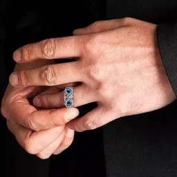 Teeragaj Stainless Steel Adjustable Finger Ring-image-8