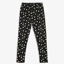 Koton Girls Printed Ankle-Length Leggings-image-64