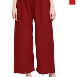 ERUDITE CLUB Women 2 Flared Palazzos-image-63