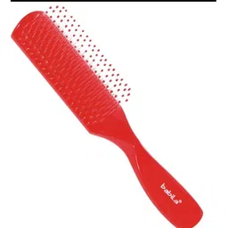 babila Compact Flat Hair Brush- Red - HB-V11H-picture-22