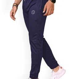 Moda Rapido Men Pack Of 2 Mid Rise Slim Fit Joggers Track Pants image 3