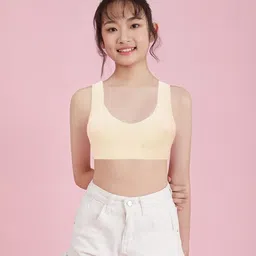 BRAAFEE Girls Beginners Non Padded Full Coverage Cotton Bra image 4