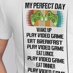 Seekbuylove Graphic Printed Round Neck Bio Finish Pure Cotton T-shirt image 4