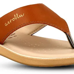 Aeroblu Women Solid Slip-On Regular Open Toe Flats image 3