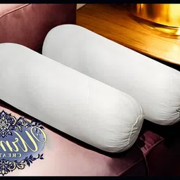 urmila creation Round Microfibre Solid Bolster Pack of 2-picture-17
