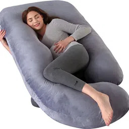 ankitaent Cotton Solid Pregnancy Pillow Pack of 1-picture-16