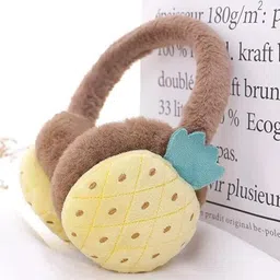 svulint Kids Cute Soft Winter Ear Muffs Watermelon Style Ear Muffs For Kids Girls & Boys Ear Muff image 3