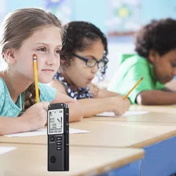 JRONJ Digital Voice Activated Recorder with Playback for Lectures, Meetings, Interviews, USB Charge, MP3 8 GB Voice Recorder 8 GB Voice Recorder image 4