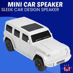 SACRO F7 (PORTABLE BLUETOOTH SPEAKER)Dynamic Thunder Sound Support Aux/USB/TF CardP183 5 W Bluetooth Laptop/Desktop Speaker image 1