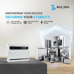 blue trax Copper Automatic Hanging Multipurpose 4 KVA 3200W Upto 1.5 TON AC 150V – 280V Voltage Stabilizer image 4