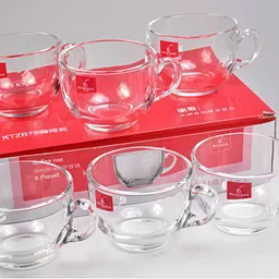 greenleaf Pack of 6 Glass Small Cup-picture-13