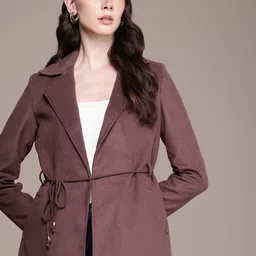 The Roadster Life Co. Notched Lapel Longline Trench Overcoat Coat-picture-44