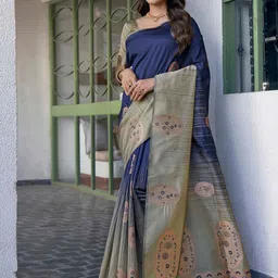 Satrani Banarasi Saree-image-20