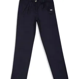 Elle Kids Navy Solid Trousers-image-38