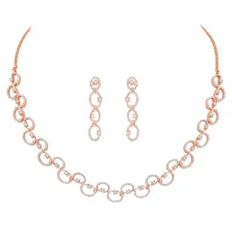 Peora Rose Gold Dangler Sets for Women image 3