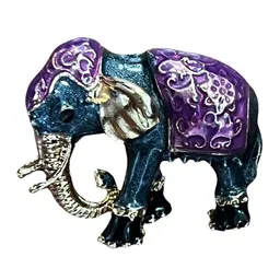 The Tie Hub Men Elephant Brooch image 3