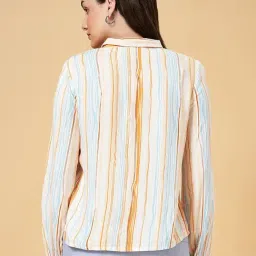 Honey by Pantaloons Multicolored Striped Shirt image 2