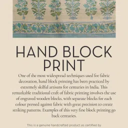 Fabindia Kids Pink & Teal Printed Lehenga with Choli image 5