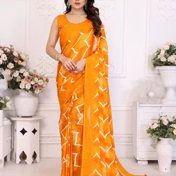 Ambuja International Chevron Printed Saree-picture-35