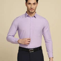 TAHVO Purple Regular Fit Shirt-picture-9