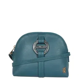 Baggit Lpxe Troll Blue Solid Small Sling Handbag-image-3