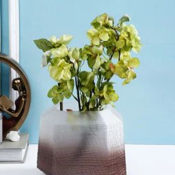 Tayhaa Burgundy Red Bi-Colored Glass Bud Vase-image-83