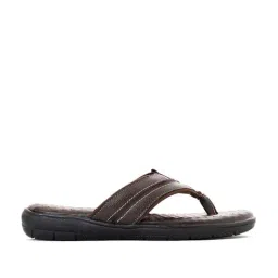 Khadim Men's Brown Flip Flops-picture-14
