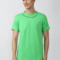 Forever 21 Green Regular Fit T-Shirt-picture-27