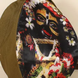 Exotic India Krishna Printed Gaumukhi Japa Mala Bag for Mantra Jaap image 4