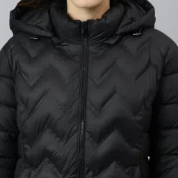 Latin Quarters Black Solid Casual Jacket image 5