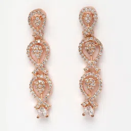Panash Gold Plated Cubic Zirconia Stone Studded Jewellery Set image 5