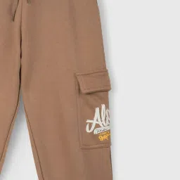 Nap Chief Unisex Brown Cotton Printed Track Bottoms & Joggers image 5